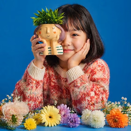 Cozy Planter Portrait template result