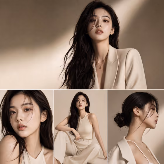 High Fashion Editorial template result