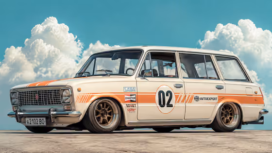 Retro Wagon Racer