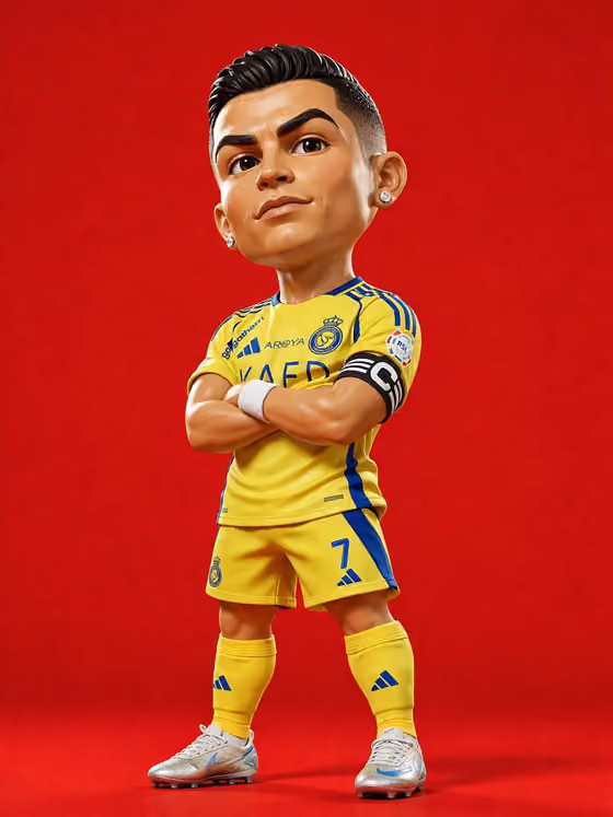Chibi Football Figurine