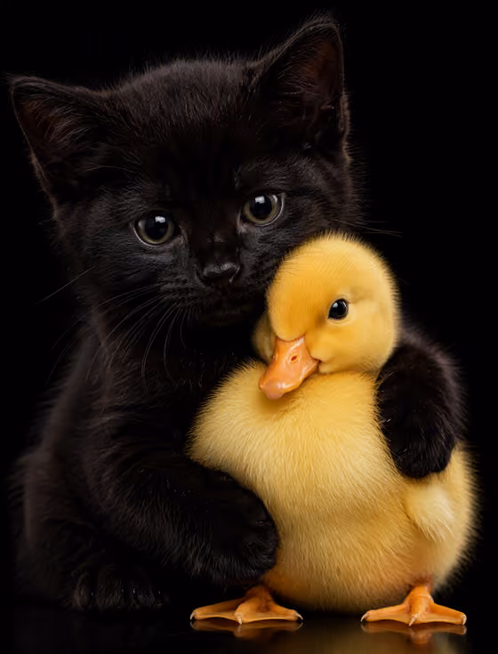 Hyper-realistic Cuddle