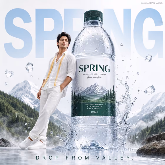 Mineral Water Ad