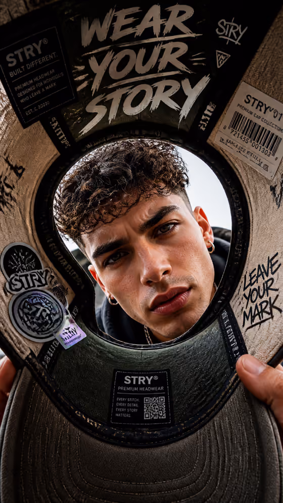 Streetwear Cap Poster