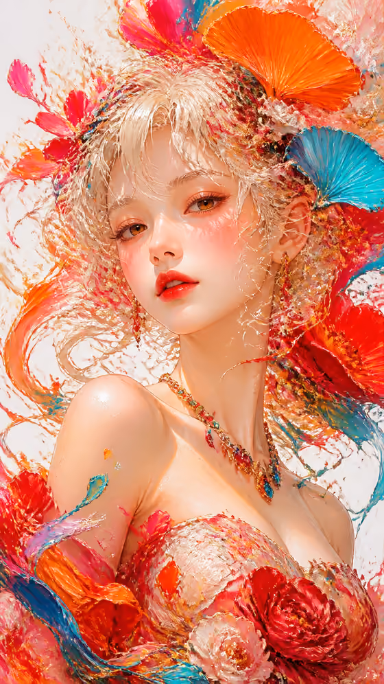 Floral Fairy Portrait