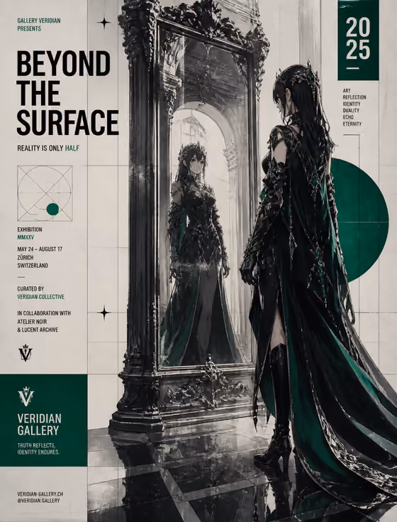 Mirrored Identity Poster