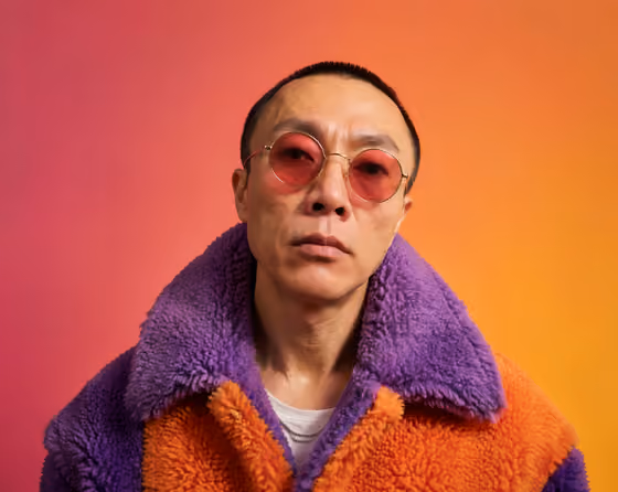 Color-Block Sherpa Editorial