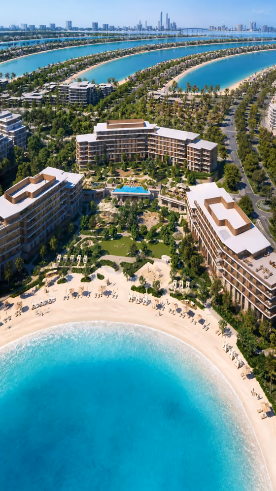 Aerial Resort Visualization