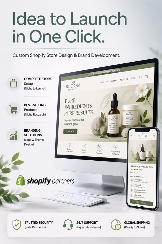 E-commerce Service Poster