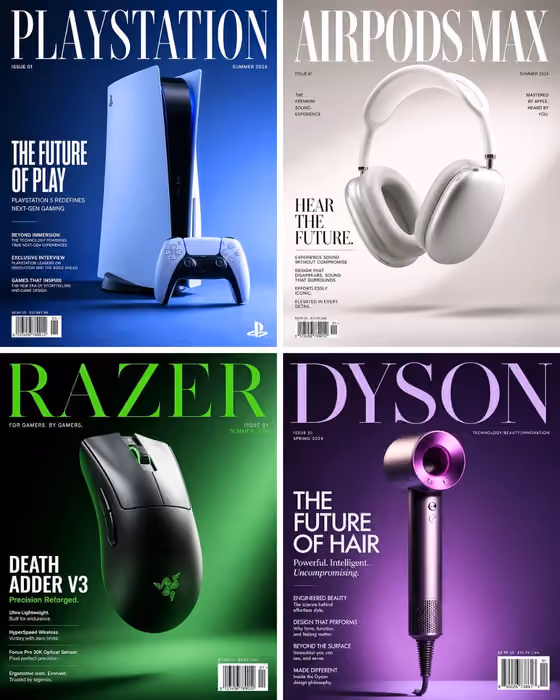 Luxury Magazine Cover