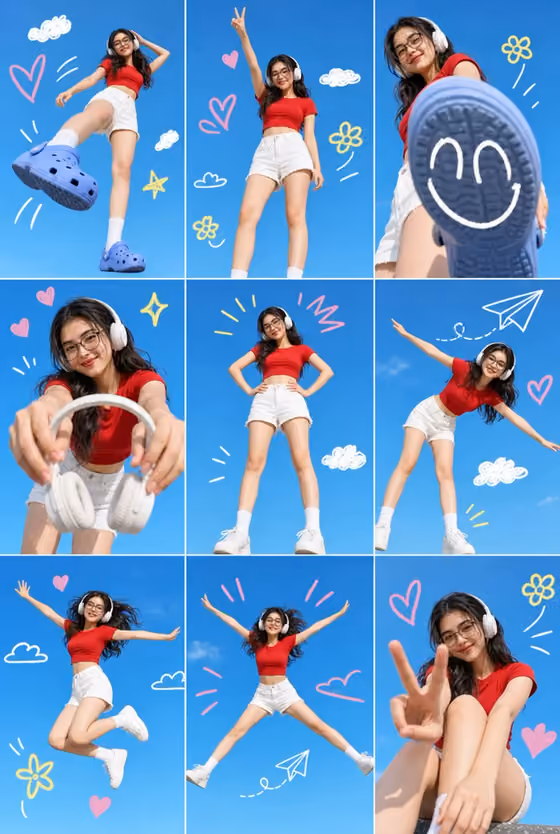 Creator Collage Grid