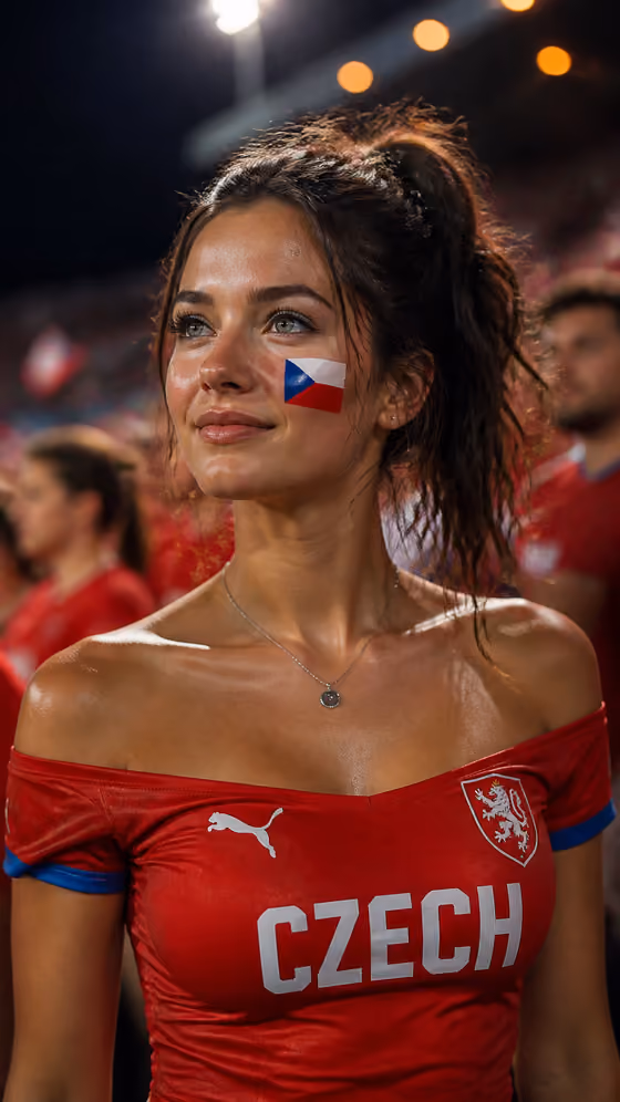 Stadium Fan Portrait