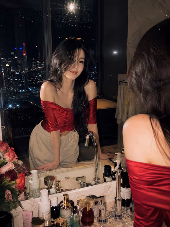 Penthouse Mirror Portrait