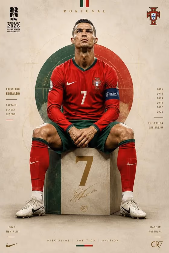 Football Legend Poster template result