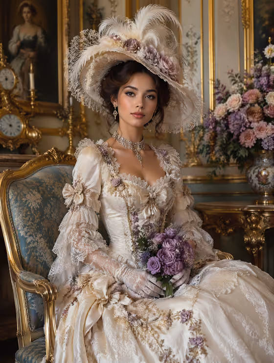 Regal Interior Portrait