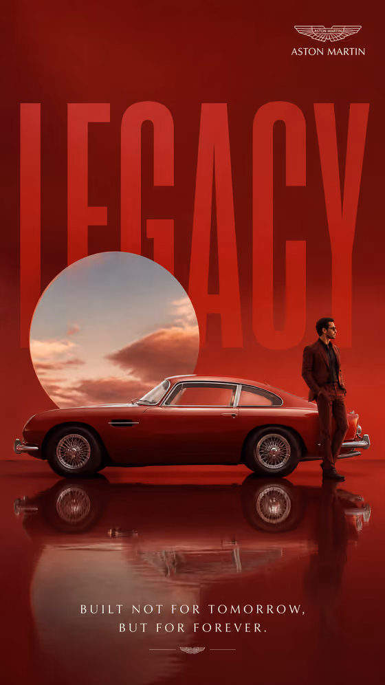 Surreal Car Poster