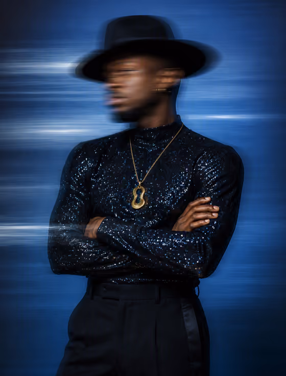 Motion Blur Fashion Portrait
