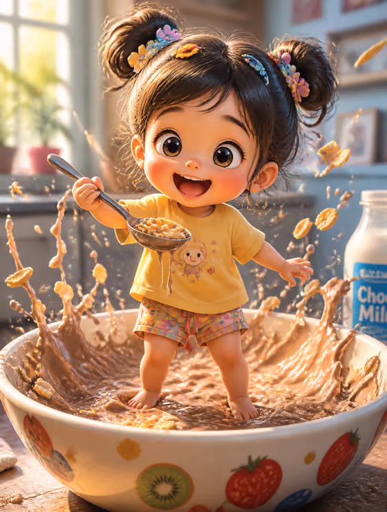 Cereal Bowl Splash