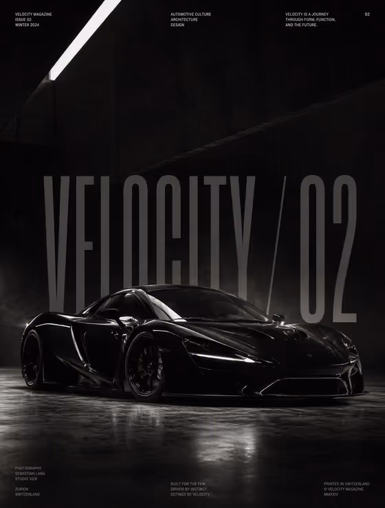 Brutalist Supercar Campaign