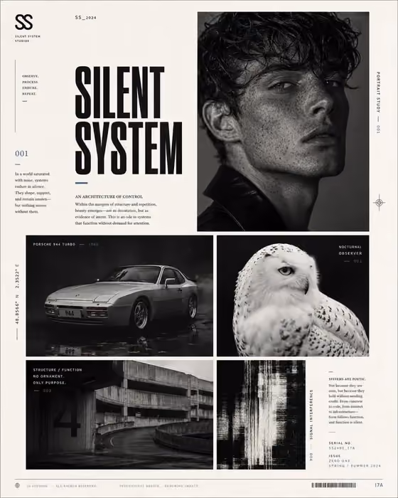Avant-Garde Editorial Grid