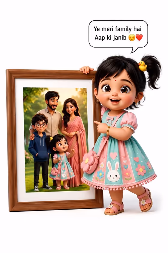 Pixar Family Portrait