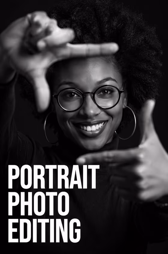 Viewfinder Studio Portrait template result