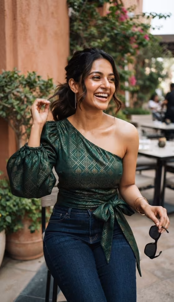 Cafe Candid Portrait