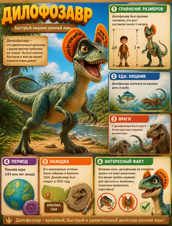 Dino Encyclopedia Poster