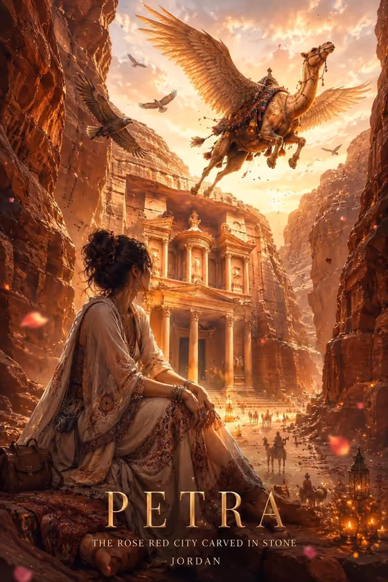 Mythic Travel Poster