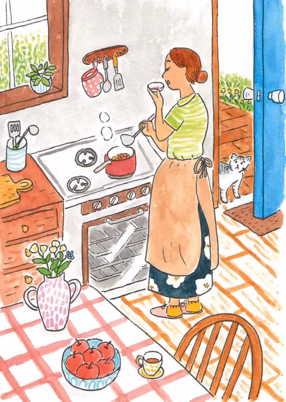 Cozy Storybook Scene