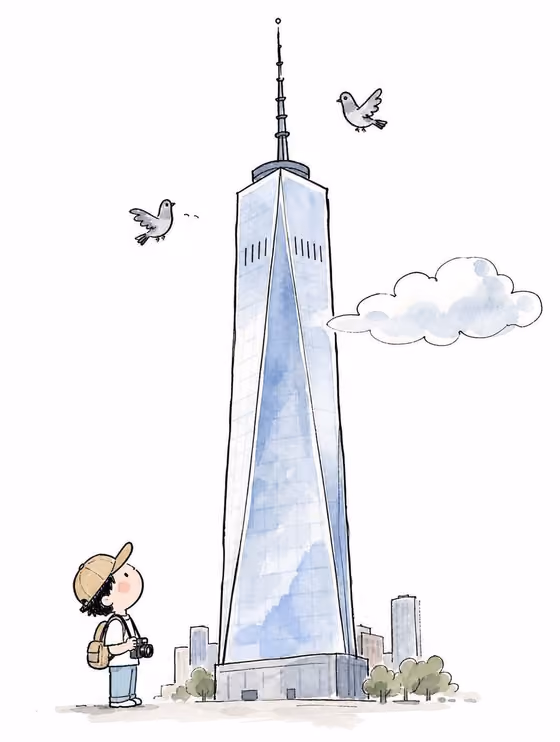 Landmark Doodle Sketch