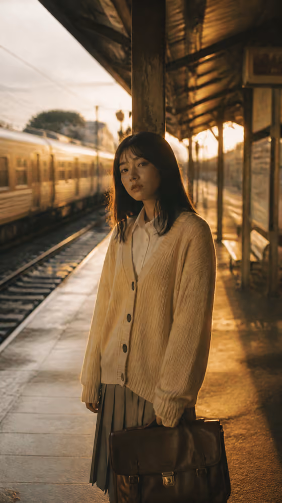 Dusk Platform Portrait