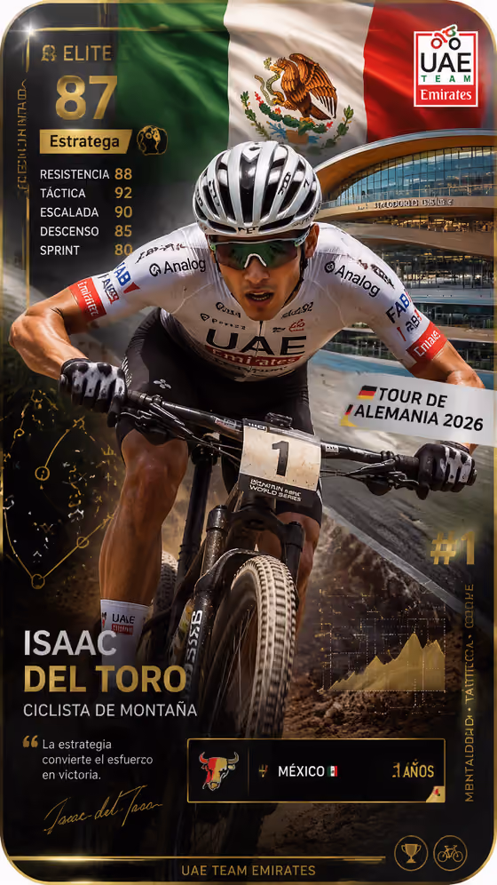 Cyclist Collectible Card