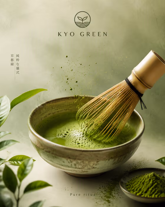 Matcha Advertising Poster
