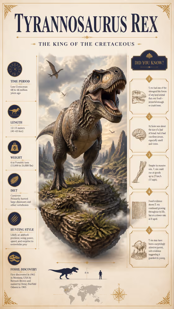 Prehistoric Atlas Poster