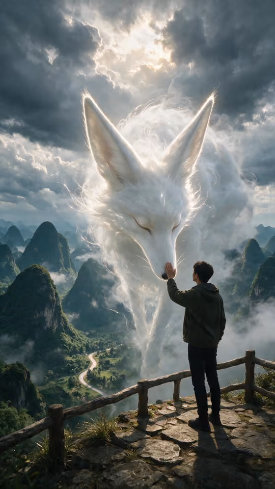 Mountain Spirit Encounter