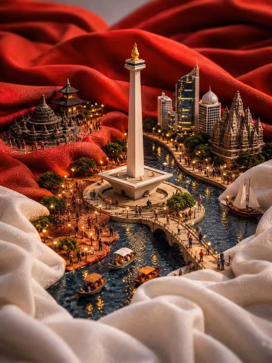 Flagfold Nation Diorama