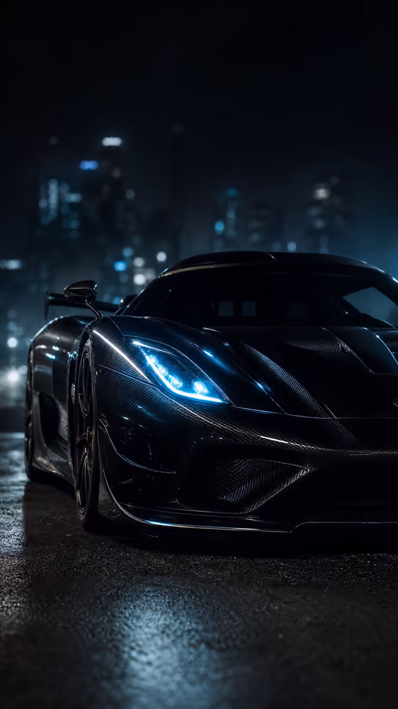 Menacing Car Night