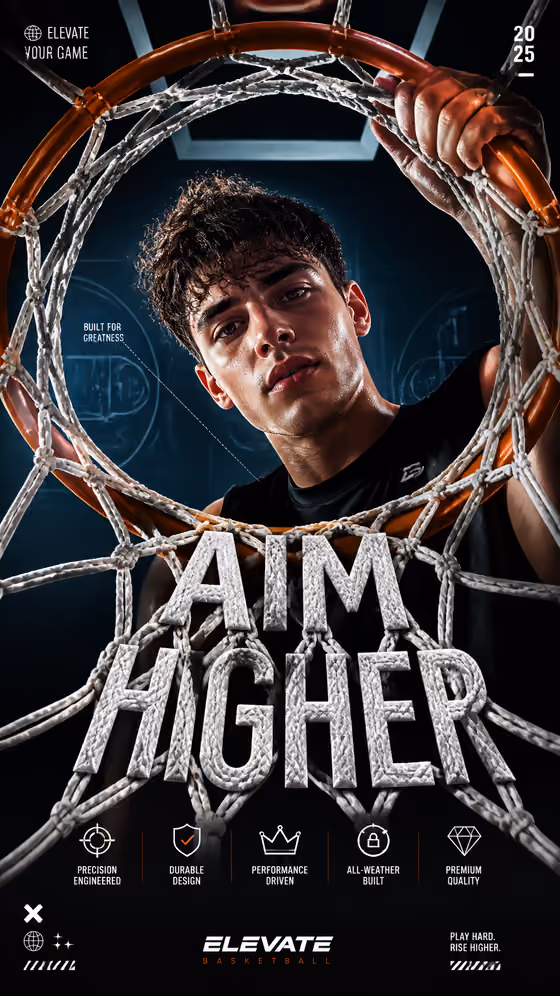 Sports Advertising Poster