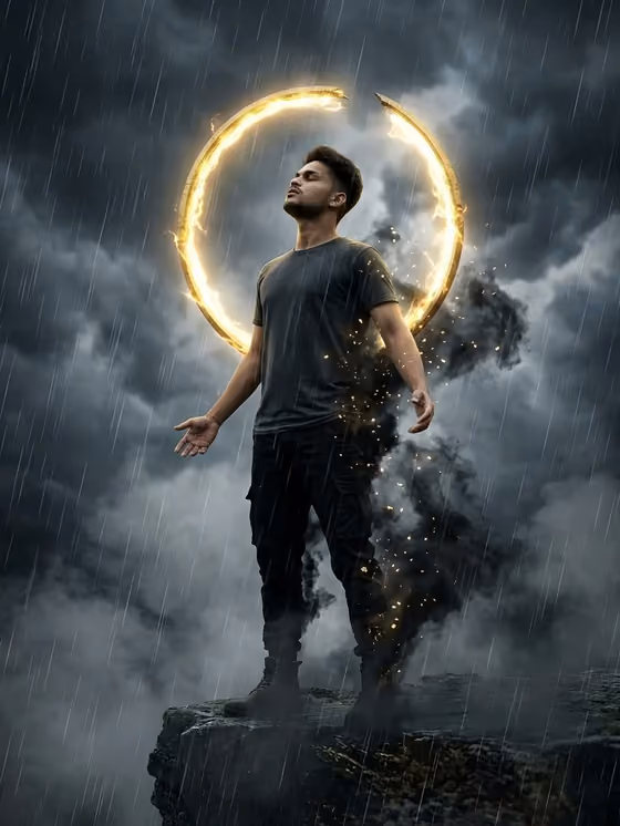 Storm Dissolve Portrait