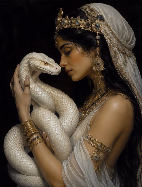 Serpent Priestess Portrait