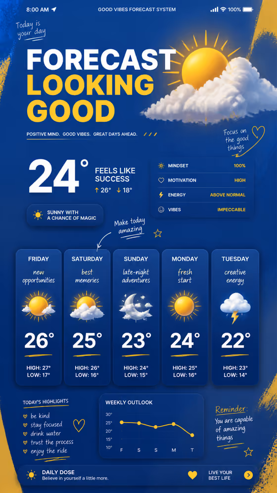 Emotion Forecast Poster