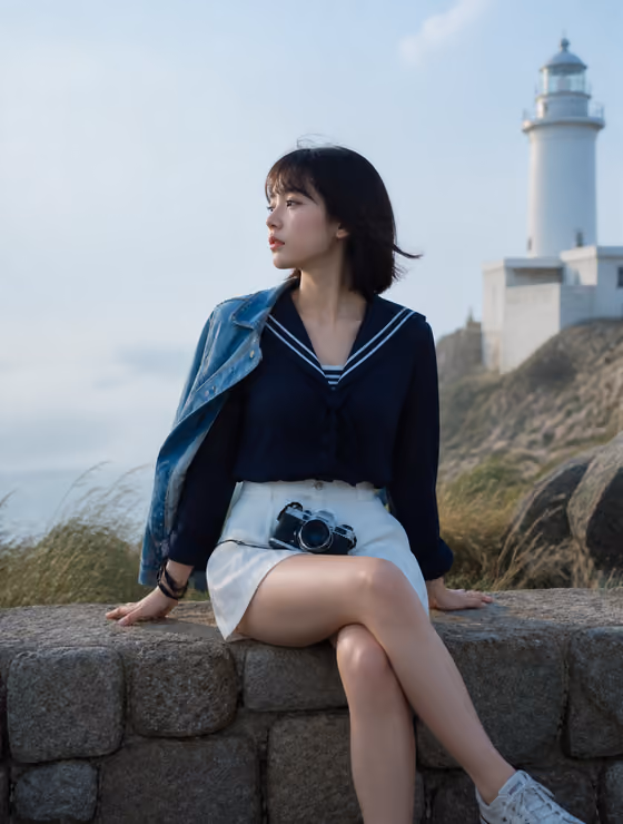 Cliffside Morning Portrait