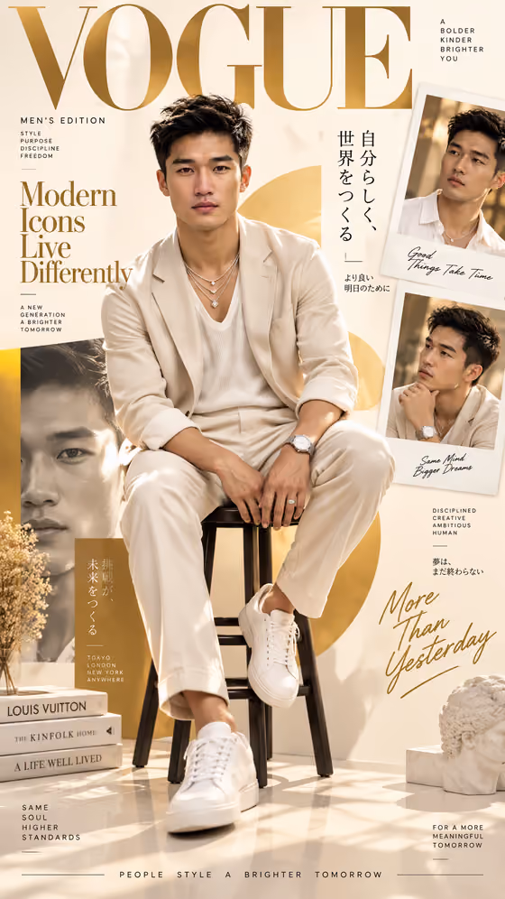 Fashion Editorial Cover
