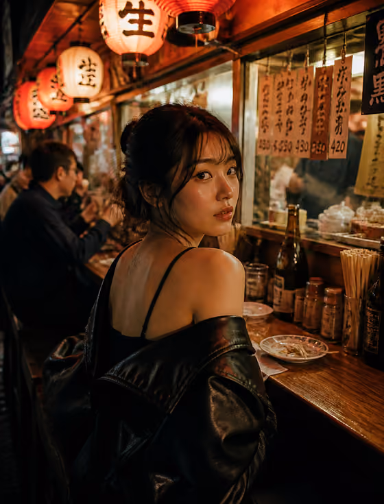 Izakaya Night Portrait