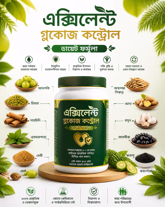 Herbal Diet Supplement Poster
