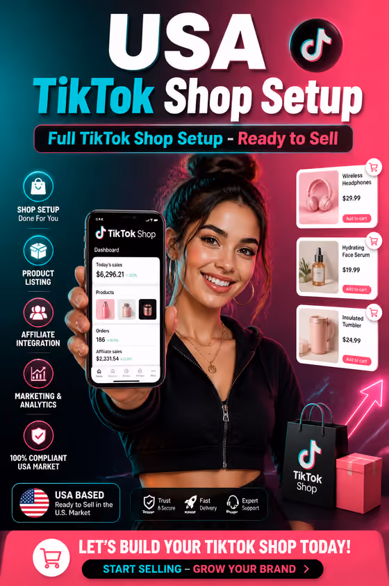TikTok Shop Setup Ad