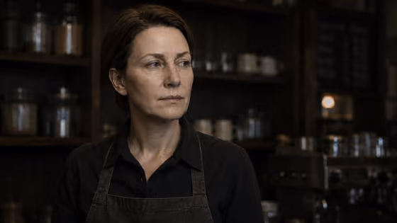 Cafe Barista Portrait