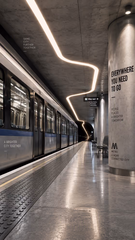 Metro Glow Campaign