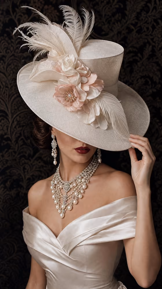 Vintage Couture Portrait