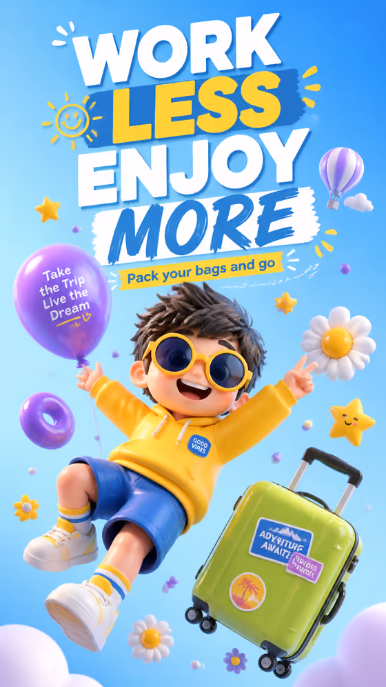 Inflatable Slogan Poster